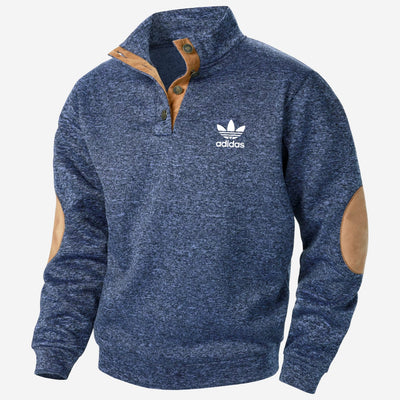 Sweat-shirt à demi-boutons - SOLDES