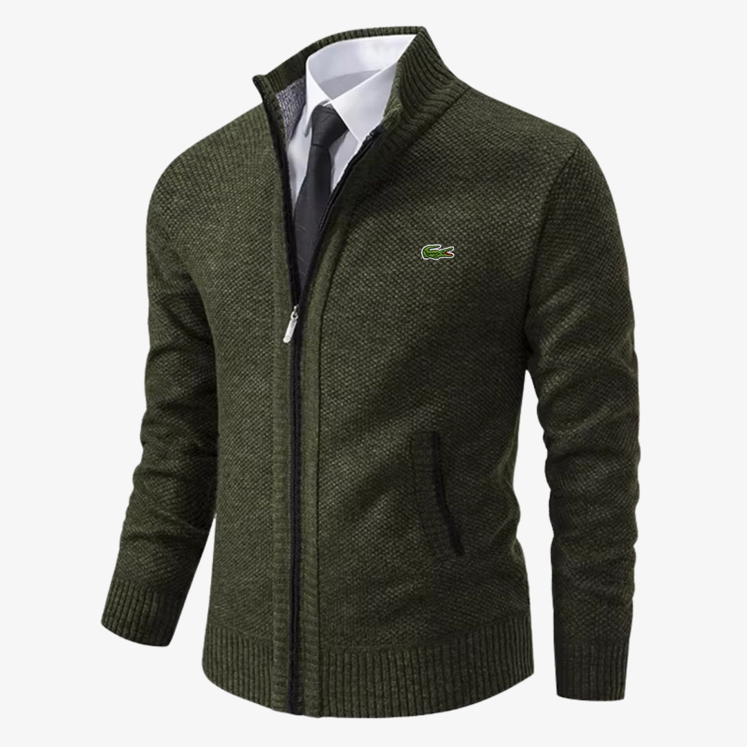 Cardigan homme avec fermeture éclair - SOLDES