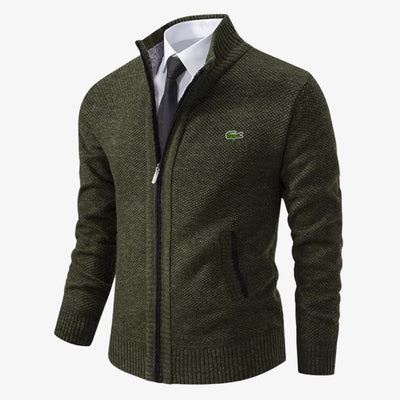 Cardigan homme avec fermeture éclair - SOLDES