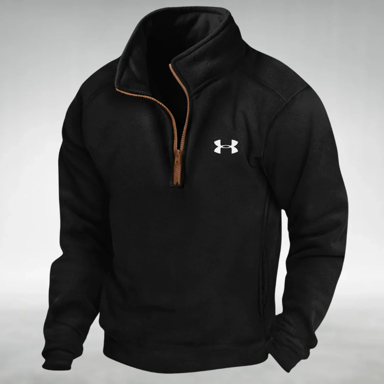 Pull polaire à demi-zip - SOLDES