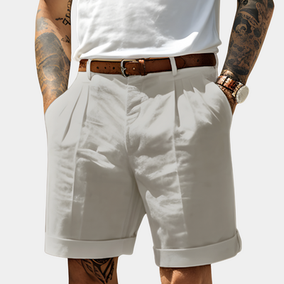 DUMONT LYON | BERMUDAS ÉLÉGANTS EN COTON RESPIRANT
