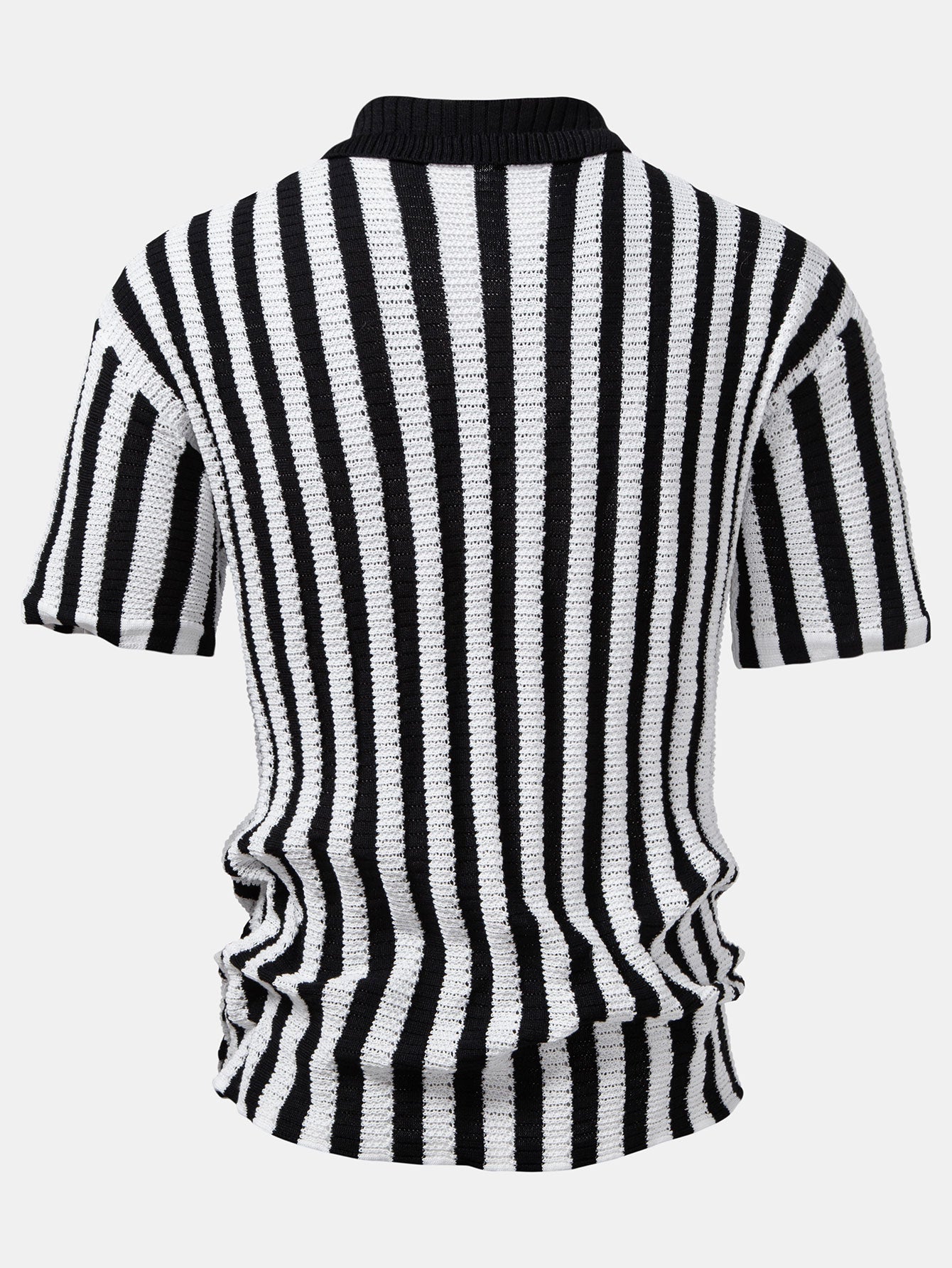 CHEMISE À RAYURES AVEC ÉPAULES BAISSÉES