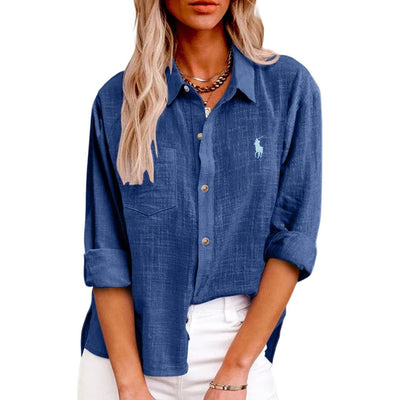 Chemise Décontractée à Manches Longues - DESTOCKAGE