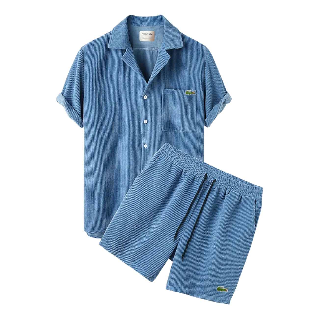 Ensemble Chemise & Short Décontracté - PRIX DÉSTOCKAGE