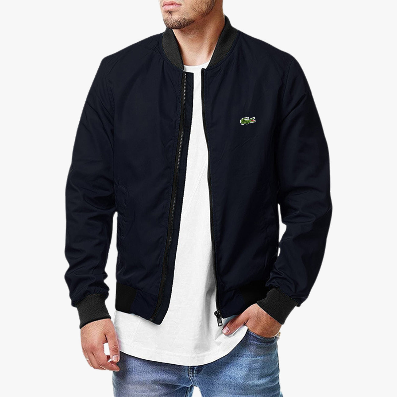 Bomber Zippé Style Streetwear - DÉSTOCKAGE
