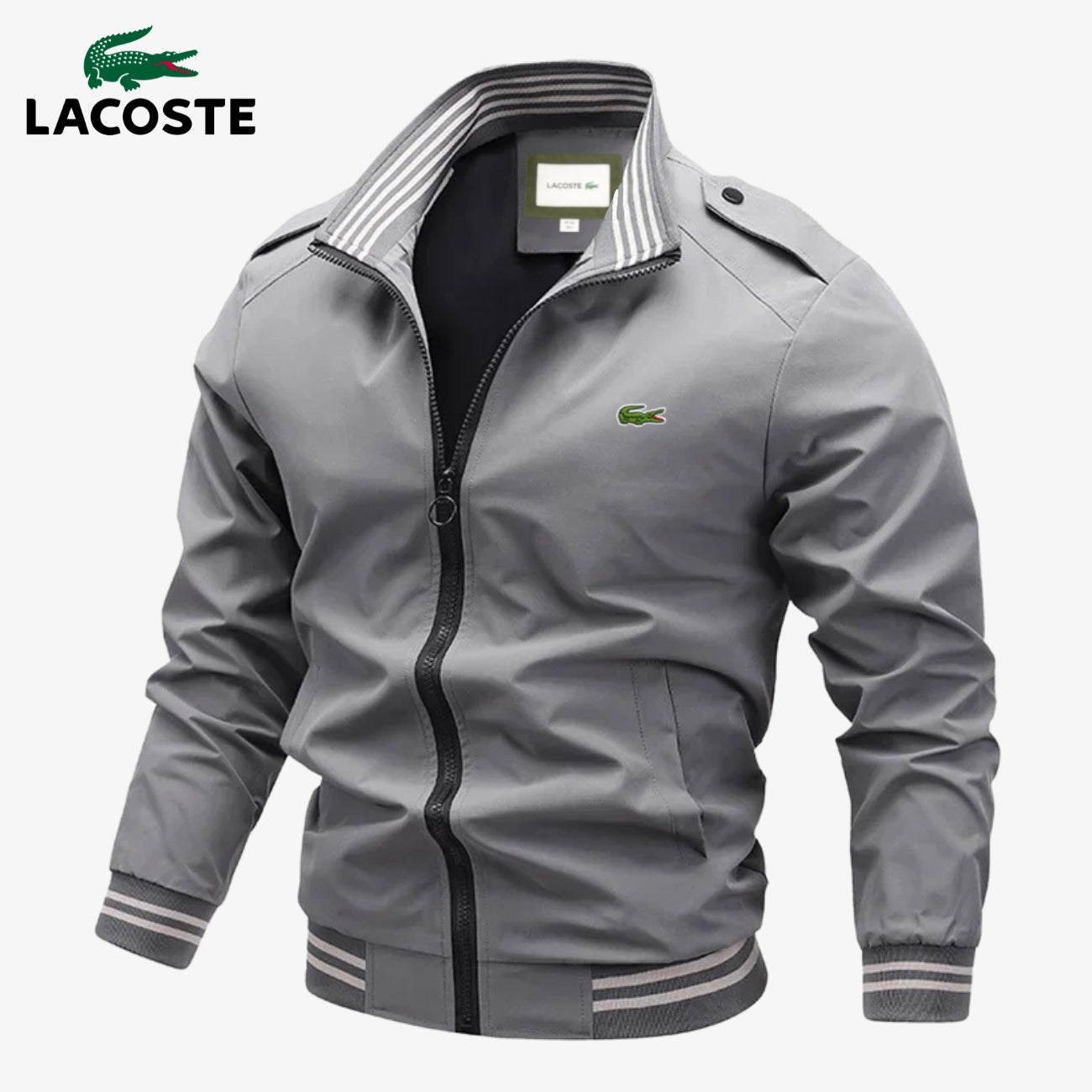 Bomber Zippé Décontracté || PRIX DÉSTOCKAGE