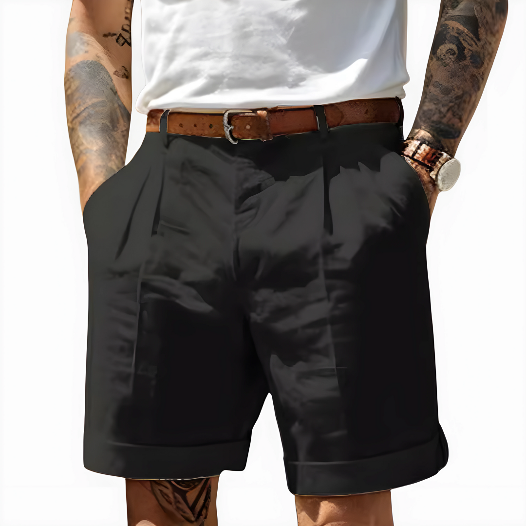DUMONT LYON | BERMUDAS ÉLÉGANTS EN COTON RESPIRANT