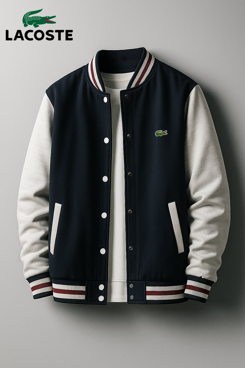 Veste Style Baseball Décontractée || DÉSTOCKAGE