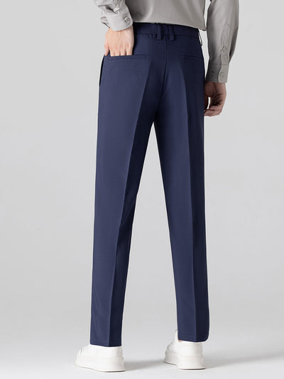 CHEMISE À MANCHES LONGUES À RAYURES AVEC BOUTONS & PANTALONS SLIM FIT À JAMBE ÉLARGIE