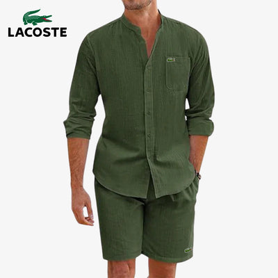 Ensemble Élégant Chemise & Short || DÉSTOCKAGE