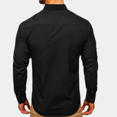 DUMONT LYON | CHEMISE CLASSIQUE POUR HOMME À MANCHES LONGUES