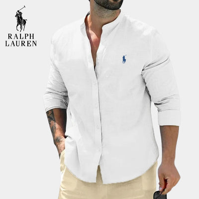 Chemise Col Officier Élégante || PRIX DÉSTOCKAGE