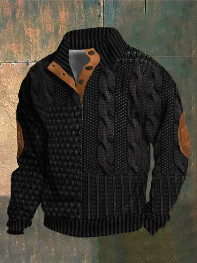 NICK | PULLOVER CHAUD À MOTIF