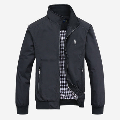 Blouson Décontracté à Fermeture Éclair - PRIX DÉSTOCKAGE
