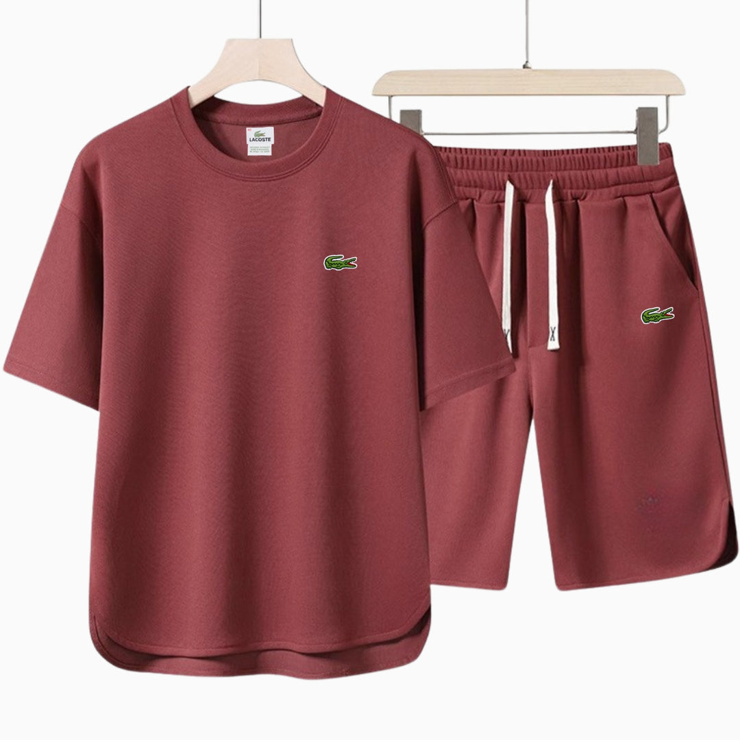 Ensemble décontracté pour hommes - T-Shirt et short