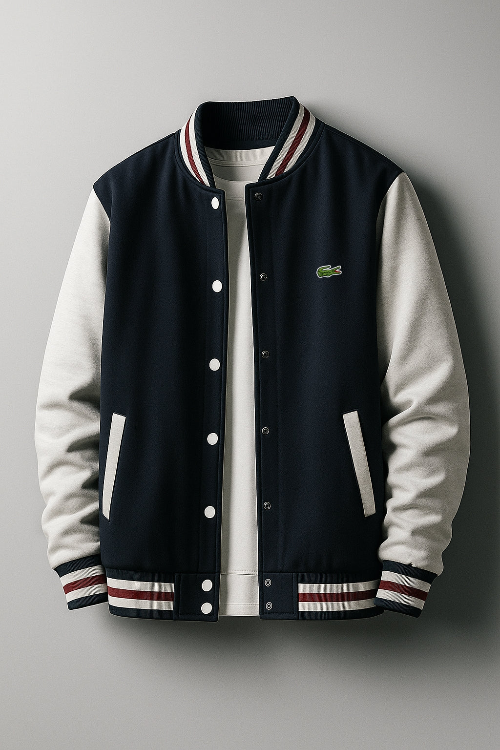 Veste Style Baseball Décontractée - DÉSTOCKAGE