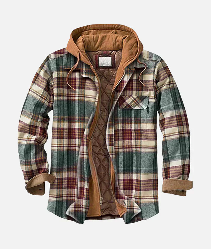 DUMONT LYON | VESTE VINTAGE DE LUXE AVEC FERMETURE ÉCLAIR