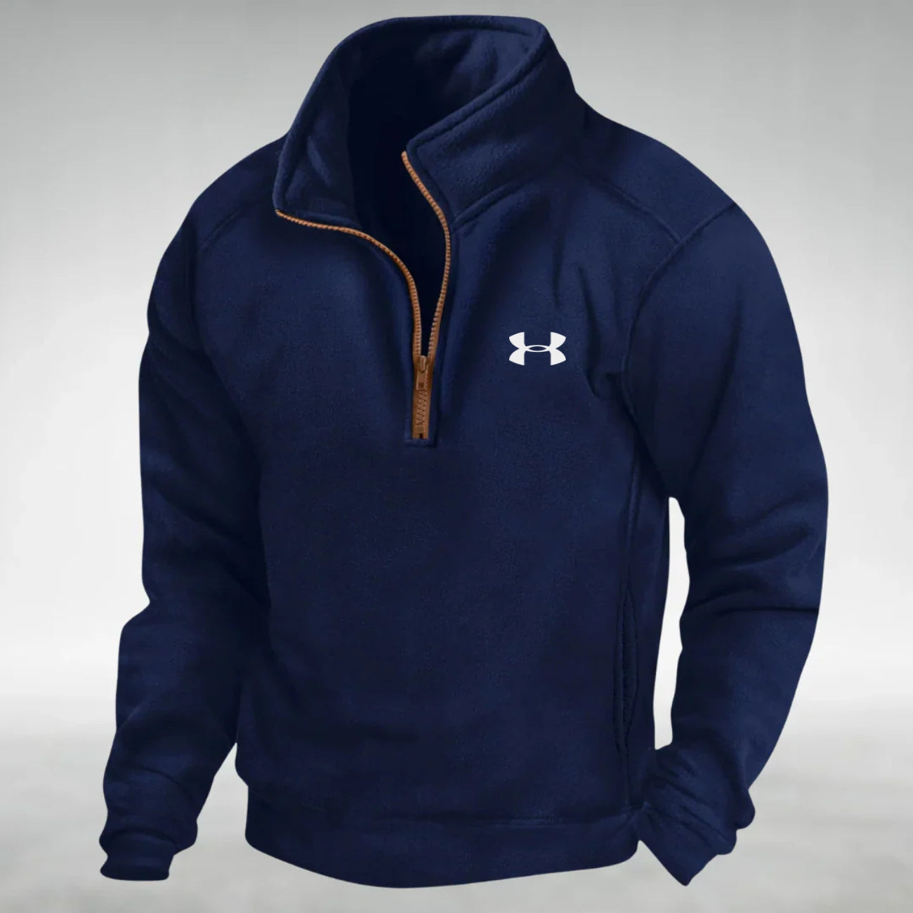 Pull polaire à demi-zip - SOLDES