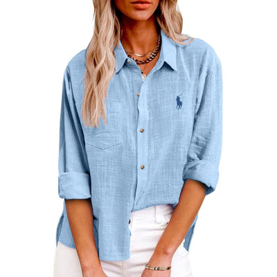 Chemise Décontractée à Manches Longues - DESTOCKAGE