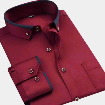 DUMONT LYON | CHEMISE CLASSIQUE POUR HOMME À MANCHES LONGUES