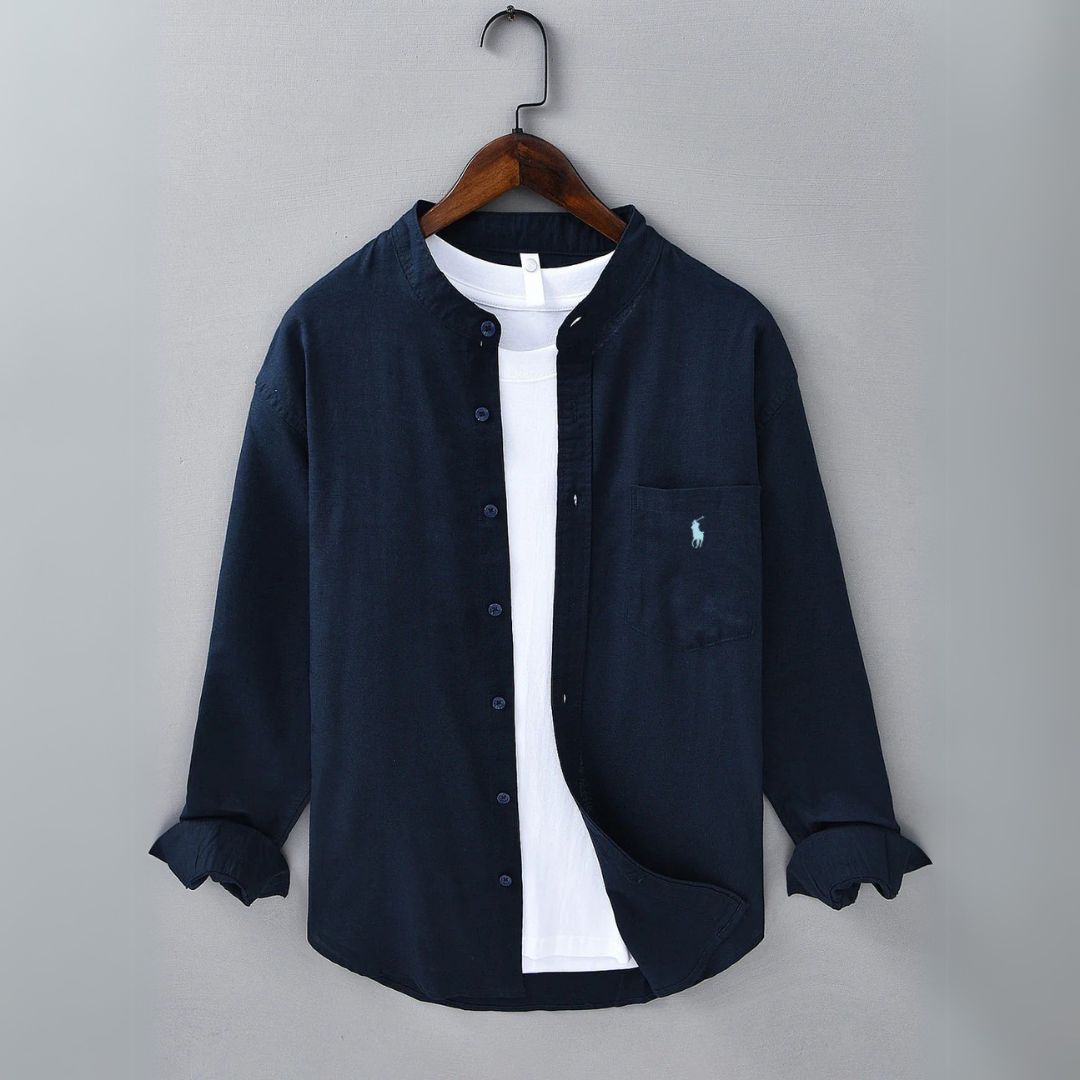 Chemise à collier - Pour hommes