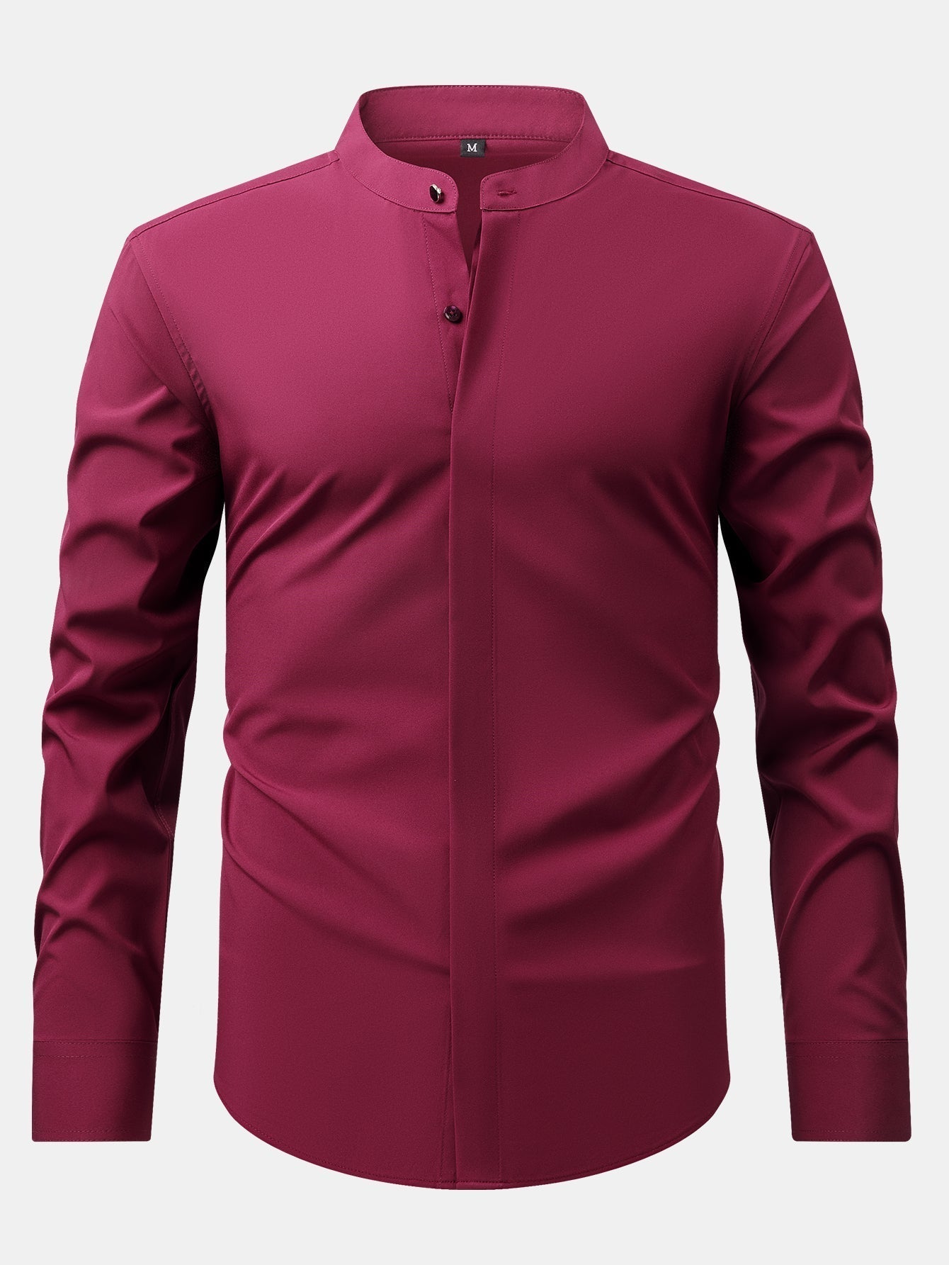CHEMISE À COL MONTANT & PANTALONS SLIM FIT À JAMBES ÉVASÉES