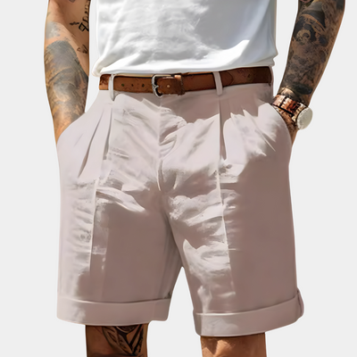 DUMONT LYON | BERMUDAS ÉLÉGANTS EN COTON RESPIRANT
