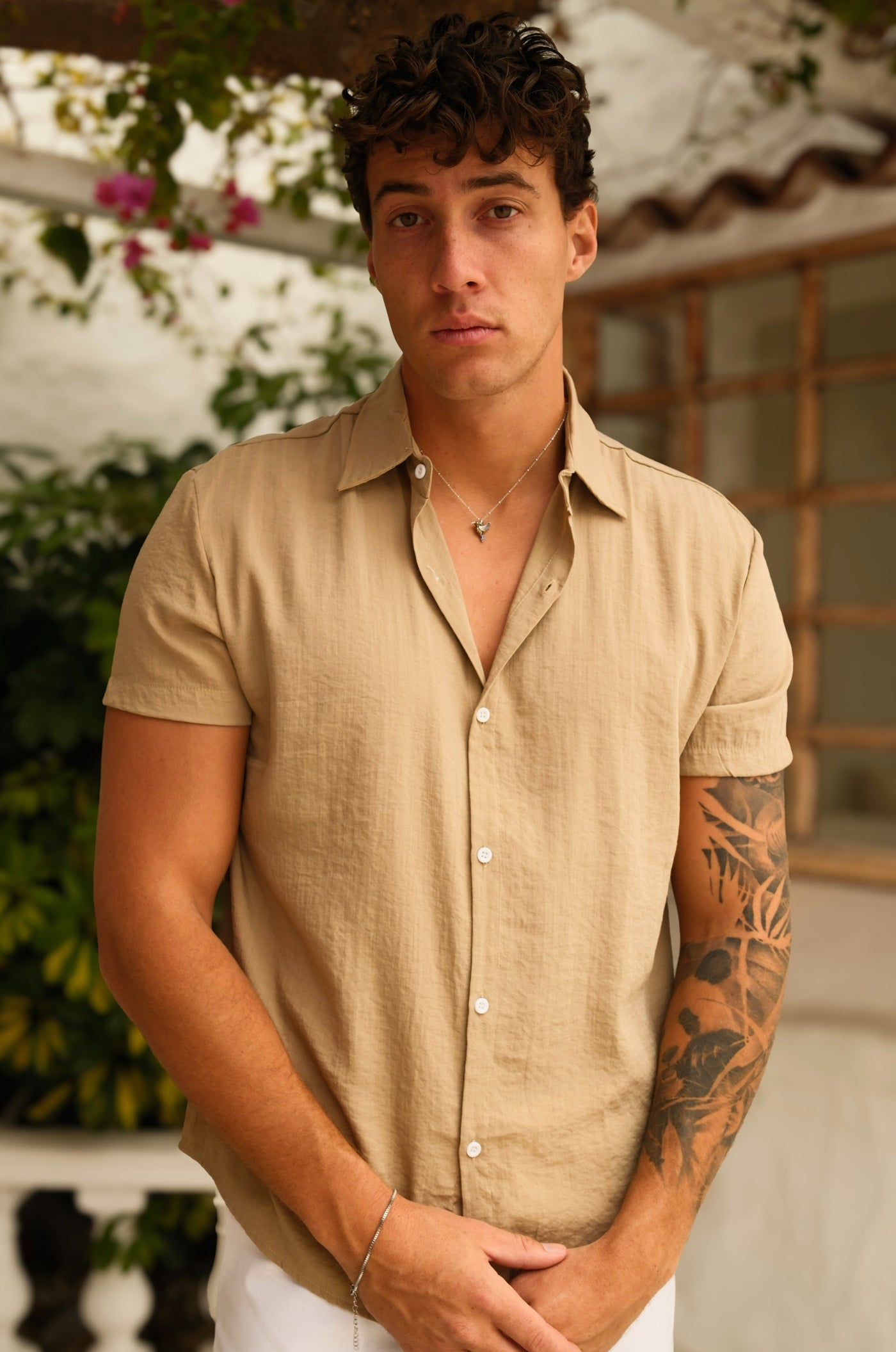 CHEMISE D'ÉTÉ EN LIN