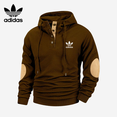 Sweat à capuche à boutons || SOLDES