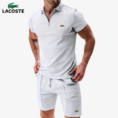 Ensemble Polo Zippé & Short || DÉSTOCKAGE