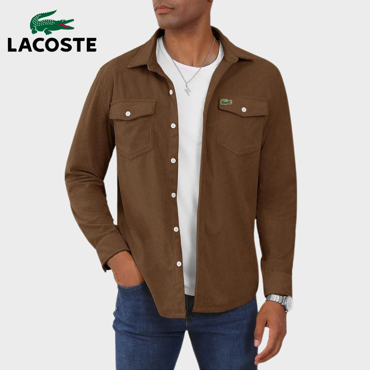 Chemise Casual à Manches Longues || PRIX DÉSTOCKAGE