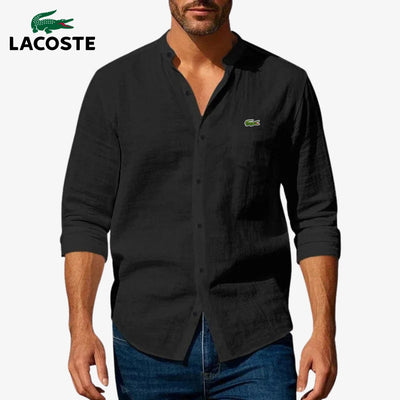 Chemise Élégante Col Officier - PRIX DÉSTOCKAGE