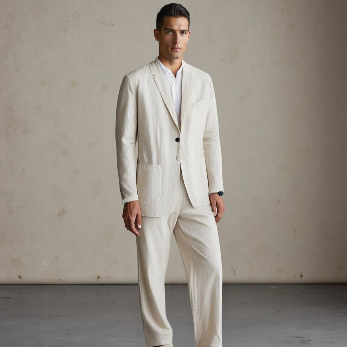 OTTAVIO | ROBE ÉLÉGANTE EN LIN