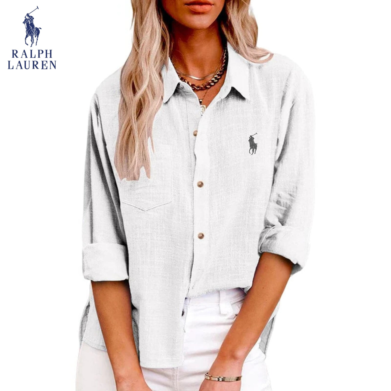 Chemise Décontractée à Manches Longues | (DESTOCKAGE ) PO