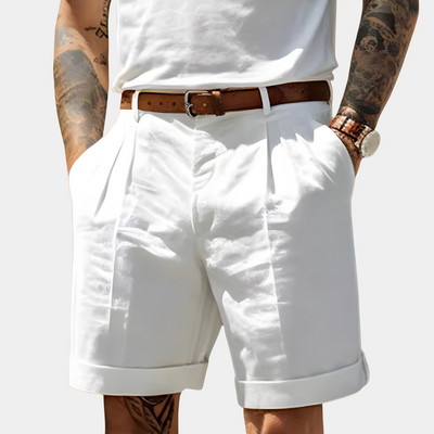 DUMONT LYON | BERMUDAS ÉLÉGANTS EN COTON RESPIRANT
