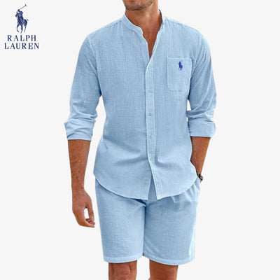 Ensemble Élégant Chemise & Short - DÉSTOCKAGE