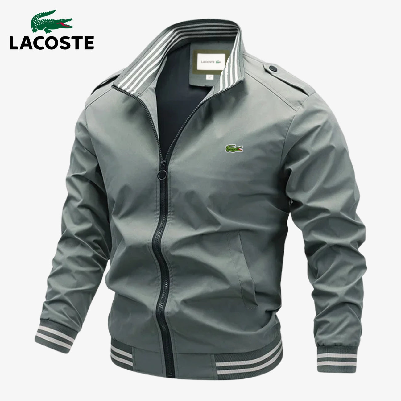 Bomber Zippé Décontracté || PRIX DÉSTOCKAGE