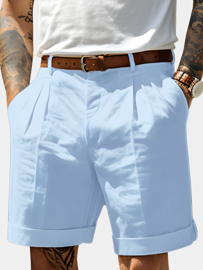DUMONT LYON | BERMUDAS ÉLÉGANTS EN COTON RESPIRANT