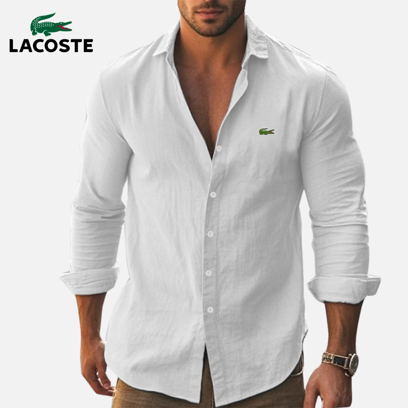 Chemise Décontractée à Manches Longues || PRIX DÉSTOCKAGE