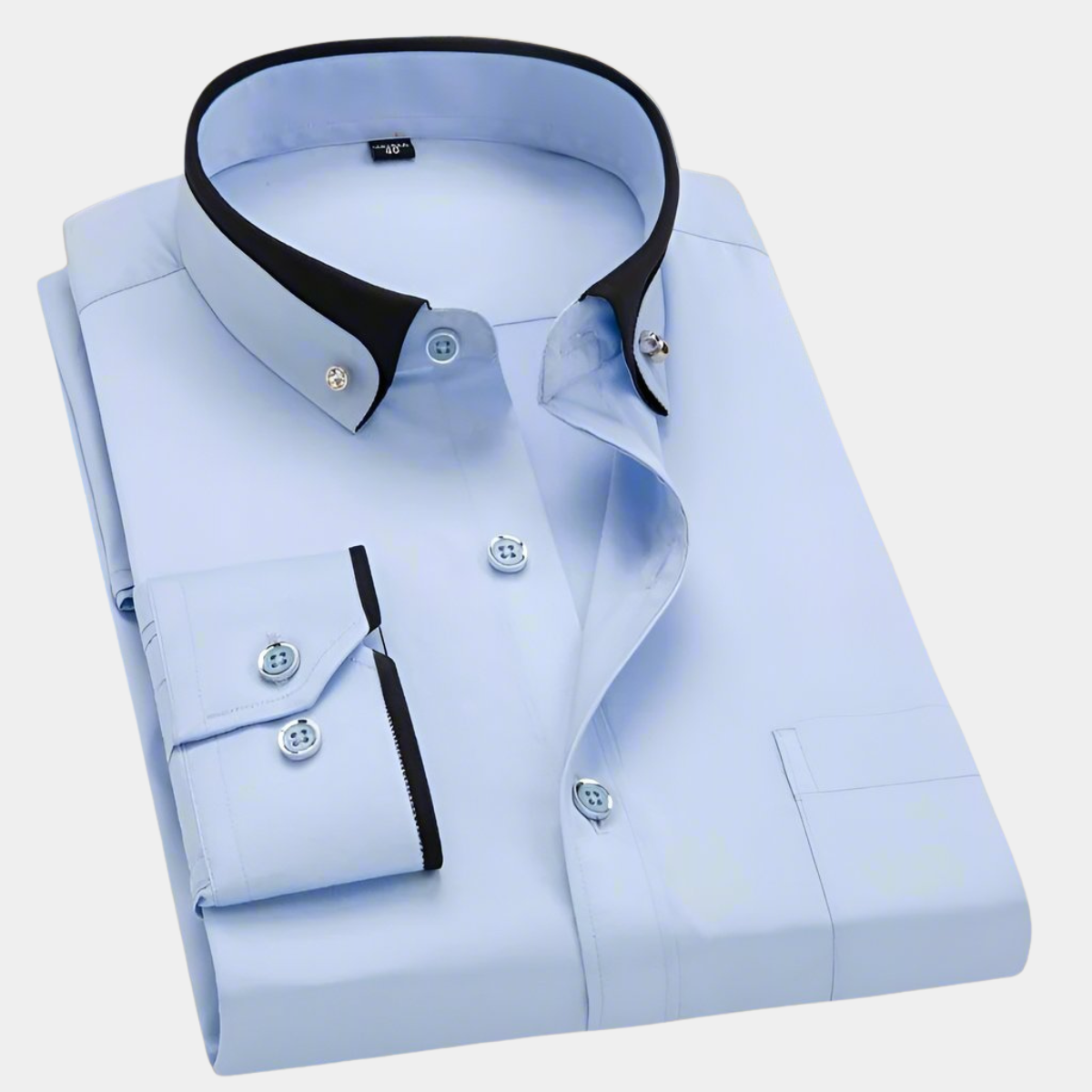 DUMONT LYON | CHEMISE CLASSIQUE POUR HOMME À MANCHES LONGUES