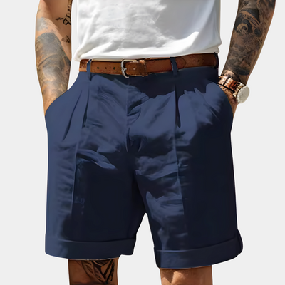 DUMONT LYON | BERMUDAS ÉLÉGANTS EN COTON RESPIRANT