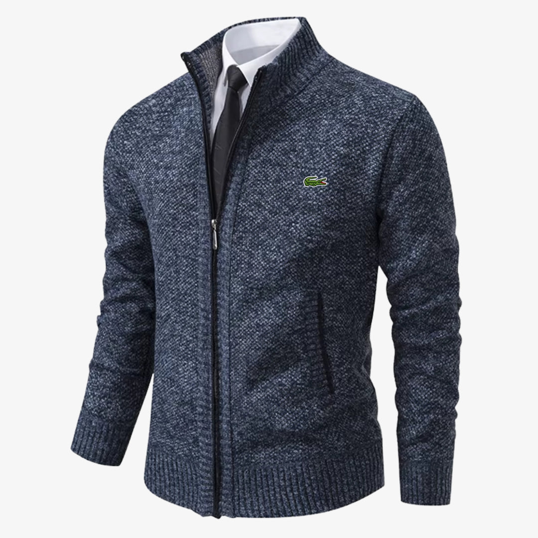 Cardigan homme avec fermeture éclair - SOLDES