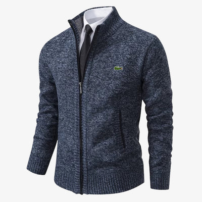 Cardigan homme avec fermeture éclair - SOLDES