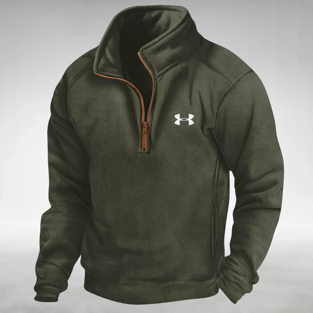 Pull polaire à demi-zip - SOLDES