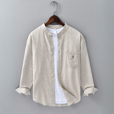Chemise à collier - Pour hommes