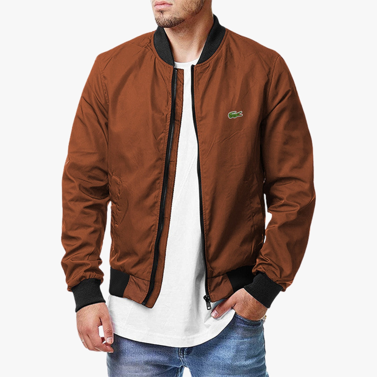 Bomber Zippé Style Streetwear - DÉSTOCKAGE