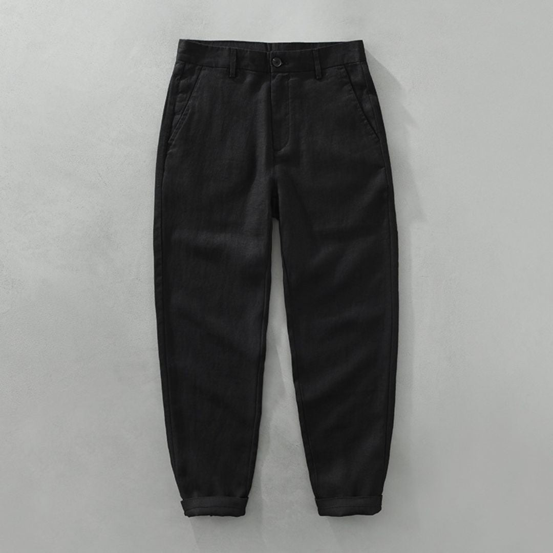 DUMONT LYON | PANTALONS DROITS EN LIN
