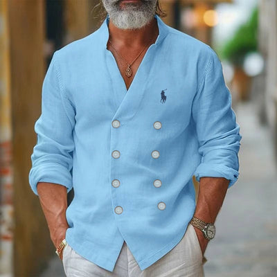 Chemise Croisée Élégante - PRIX DÉSTOCKAGE