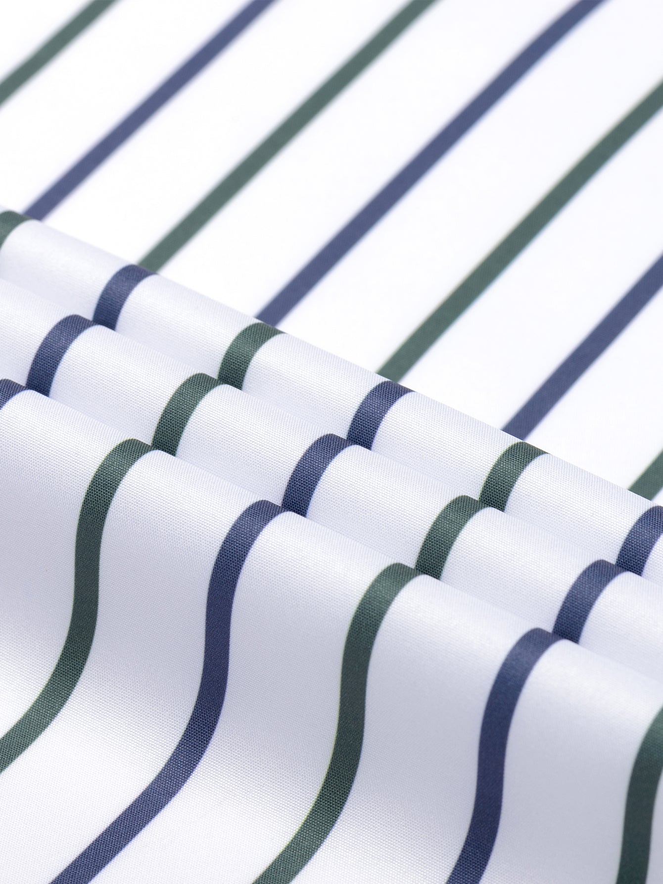 CHEMISE À MANCHES LONGUES À RAYURES AVEC BOUTONS