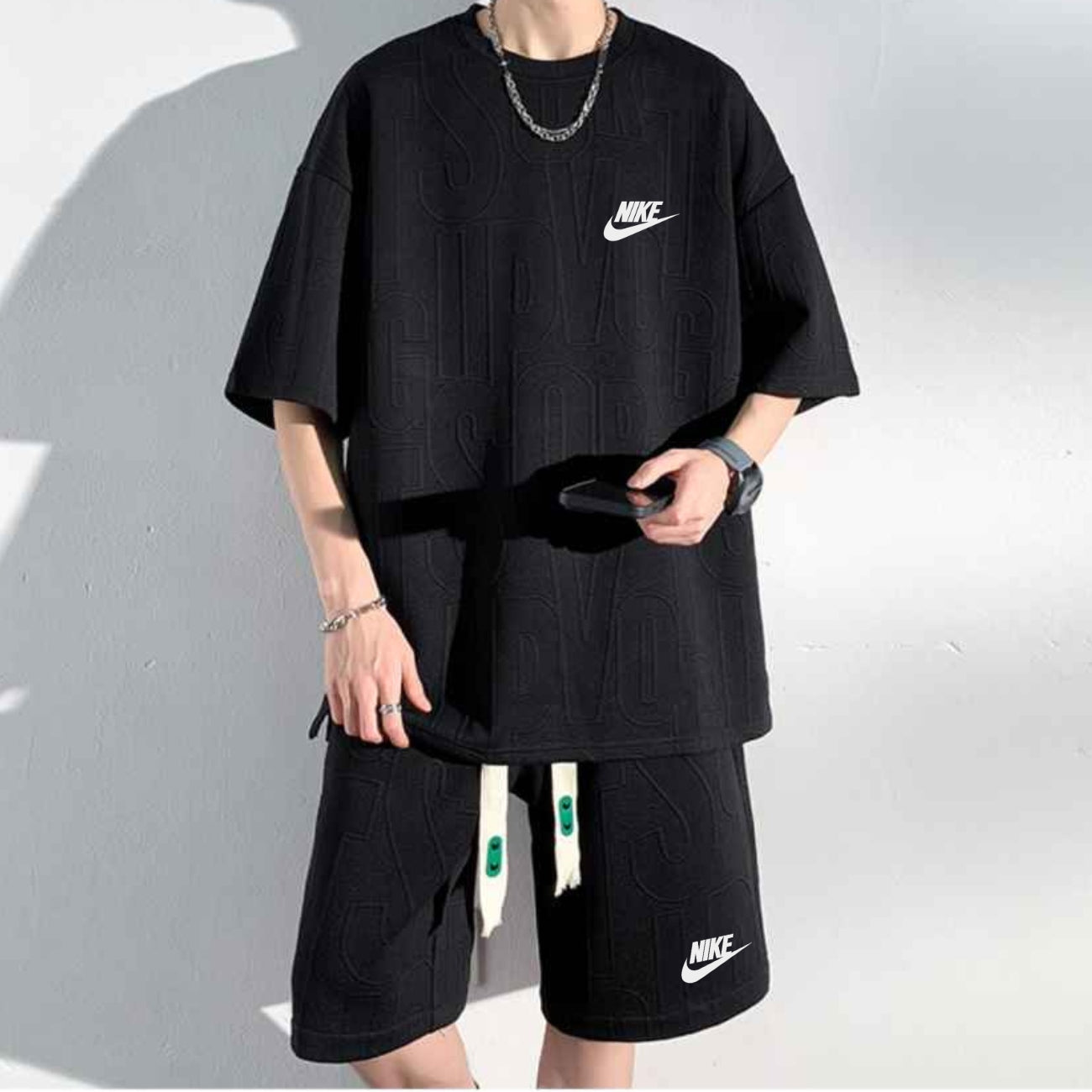 Ensemble T-shirt et Short Décontracté - PRIX DÉSTOCKAGE